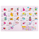 Girl Alphabet Cling Playboards