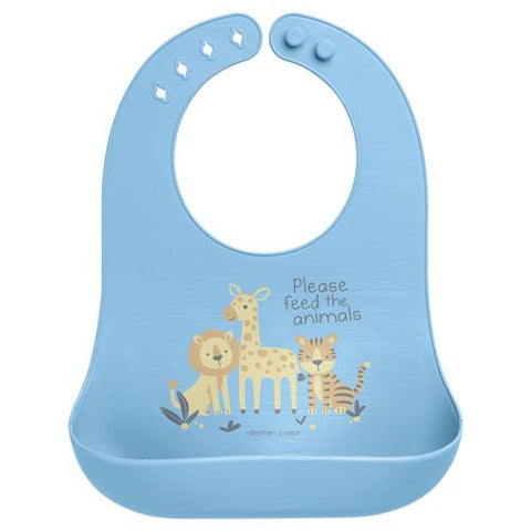 Silicone Bib - Zoo