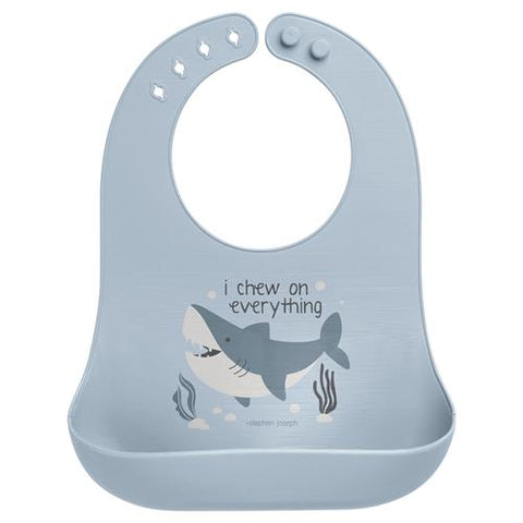 Silicone Bib - Shark