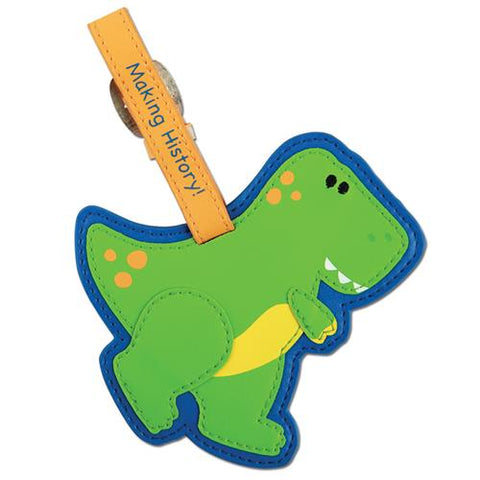 Dino Luggage Tag