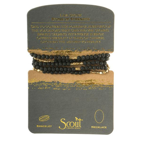 Scout Curated Wears Lava Stone - Stone of Strength