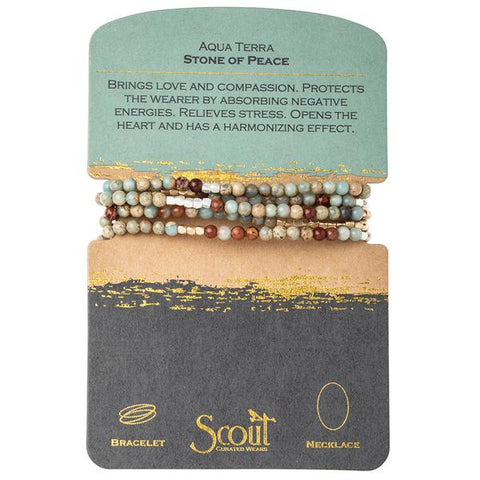 Scout Curated Wears Aqua Terra - Stone of Peace