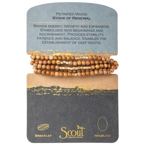 Scout Curated Wears Petrified Wood | Stone of Renewal