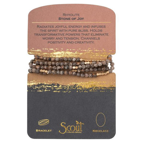 Scout Curated Wears Rhyolite - Stone of Joy