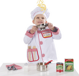 Let's Play House! Stainless Steel Pots & Pans Play Set