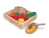 Cutting Food - Wooden Play Food