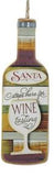 Wooden Wine Bottle With Sayings Ornaments