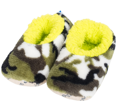 Toddler Camo Snoozies! - Lime