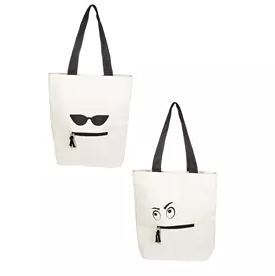 Zip Your Lip Tote Bag