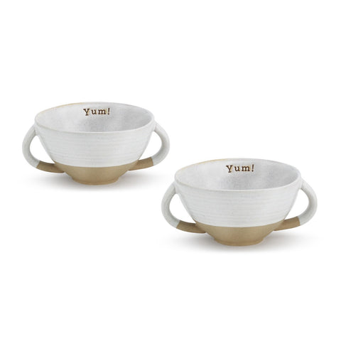 Snowflake Soup Bowl Set of 2