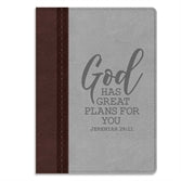 Faux Leather Journal w/pocket