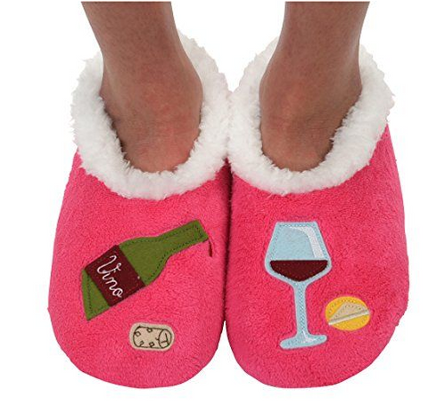 Women's Cocktail Hour Splitz Design Snoozies! - Red Wine