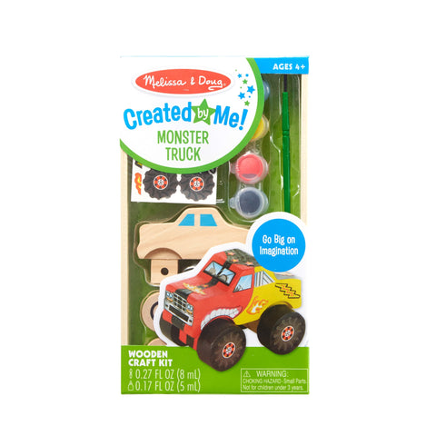 Created by Me! Monster Truck Wooden Craft Kit