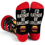 Lavley - I'd Rather Be Grilling Socks
