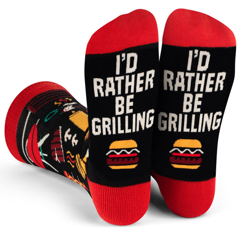 Lavley - I'd Rather Be Grilling Socks