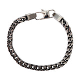 Mad Man - Stainless Link Cuff | Men's Stainless Steel Cuff Bracelet