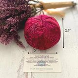 Deep Breath Designs, LLC - MASSAGE BALL stress relief, Good Medicine Ball, hot/cold