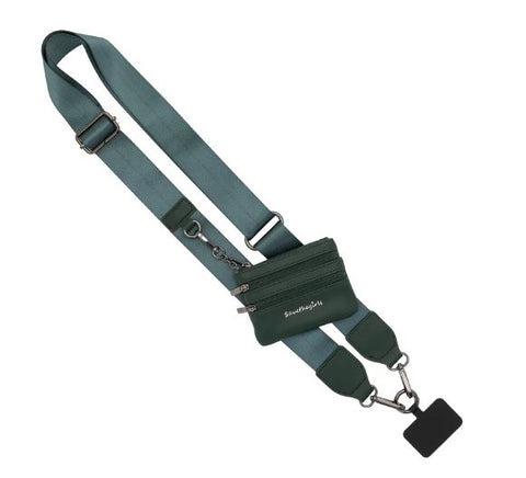 Clip & Go Strap with Pouch - Green