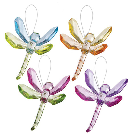 Two-Tone Small Dragonfly, Multi-Color