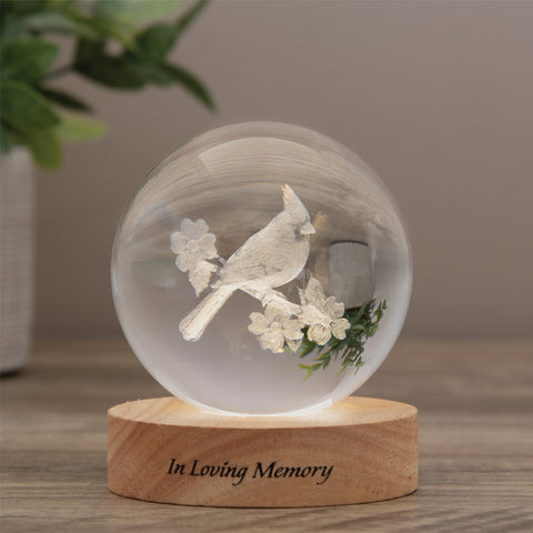Cardinal Crystal Keepsake