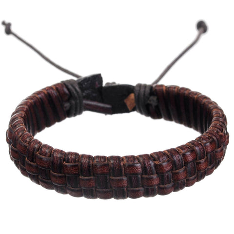 Mad Man - MM Bracelet - Orlando | Men's Woven Leather Bracelet