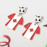 Sensibling Corp. - FIFA World Cup Soccer Jersey Drop Earrings