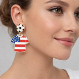 Sensibling Corp. - FIFA World Cup Soccer Jersey Drop Earrings