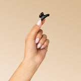 KITSCH - Recycled Plastic Mini Arched Clips 6pc Set - Soft Pink, Mocha & Black