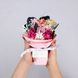 Pavilion - Love You - Pink Preserved Floral Bouquet
