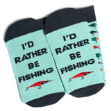 Lavley - I'd Rather Be Fishing Socks