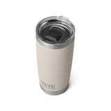 Rambler 20oz Tumbler with Magslider Lid CAPE TAUPE