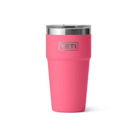 Rambler® 20 oz Stackable Cup  WITH MAGSLIDER™ LID TROPICAL PINK