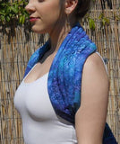 Deep Breath Designs, LLC - LARGE Back Neck & Shoulder Wrap organic hot/cold relaxation