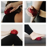 Deep Breath Designs, LLC - MASSAGE BALL stress relief, Good Medicine Ball, hot/cold