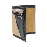 Mad Man - Braxton Canvas Trifold Wallet | Canvas Leather Wallet