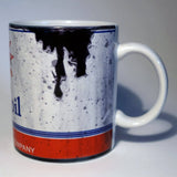 American Brand Studio - Mobil Lube Motor Oil Can Mug