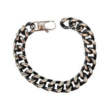 Mad Man - Stainless Link Cuff | Men's Stainless Steel Cuff Bracelet