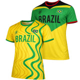 Galaxy By Harvic - Men's World Cup Inspired Short Sleeve Soccer Jersey Tees