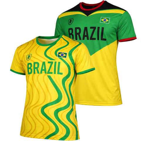 Galaxy By Harvic - Men's World Cup Inspired Short Sleeve Soccer Jersey Tees