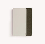 Contrast Duo Notebook - Olive