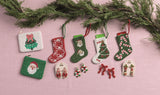 BOW STOCKING ORNAMENT