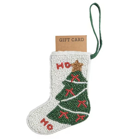 TREE STOCKING ORNAMENT