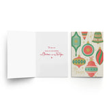 Merry Ornaments Boxed Holiday Cards