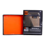 Mad Man - Braxton Canvas Trifold Wallet | Canvas Leather Wallet
