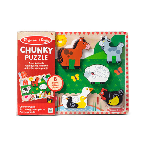 Farm Chunky Puzzle - 8 Pieces