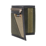 Mad Man - Braxton Canvas Trifold Wallet | Canvas Leather Wallet