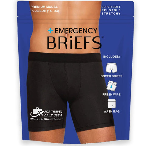 Emergency Boxer Briefs PLUS SIZE (1X-3X)