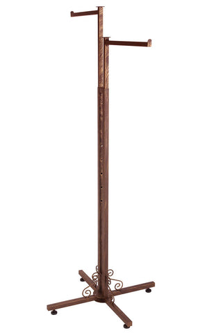 Store Supply Warehouse - Boutique Cobblestone 2-Way Rack With Straight Arms