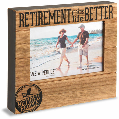 Pavilion - Retired People - 6.75" x 7.5" Frame (Holds 4" x 6" photo)