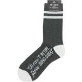 Pavilion - You Can't Retire - M/L Crew Socks